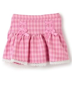 Pupil House / ピューピルハウス ミニ・ひざ丈スカート | 編み上げりぼんスカート