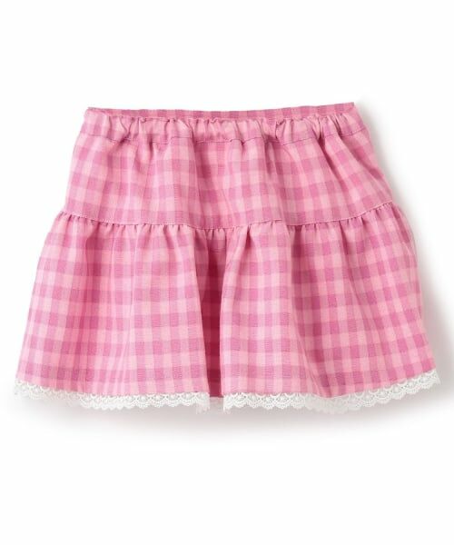 Pupil House / ピューピルハウス ミニ・ひざ丈スカート | 編み上げりぼんスカート | 詳細1