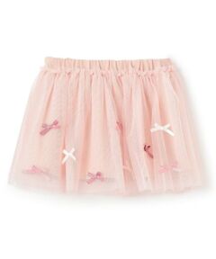 Pupil House / ピューピルハウス ミニ・ひざ丈スカート | ラメリボンアソートチュールスカート