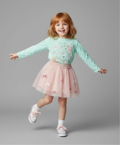 Pupil House / ピューピルハウス ミニ・ひざ丈スカート | ラメリボンアソートチュールスカート | 詳細19