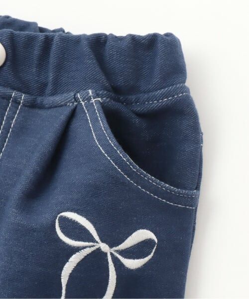 Pupil House / ピューピルハウス その他パンツ | 微起毛リボンデニムパンツ | 詳細4
