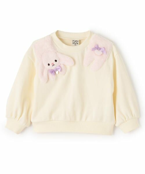 Pupil House / ピューピルハウス スウェット | うさぎモチーフ裏毛トレーナー | 詳細7