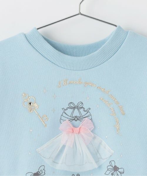 Pupil House / ピューピルハウス スウェット | チュールドレスモチーフトレーナー | 詳細2