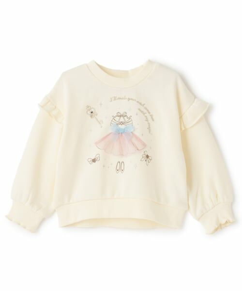 Pupil House / ピューピルハウス スウェット | チュールドレスモチーフトレーナー | 詳細7