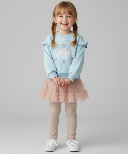 Pupil House / ピューピルハウス スウェット | チュールドレスモチーフトレーナー | 詳細8