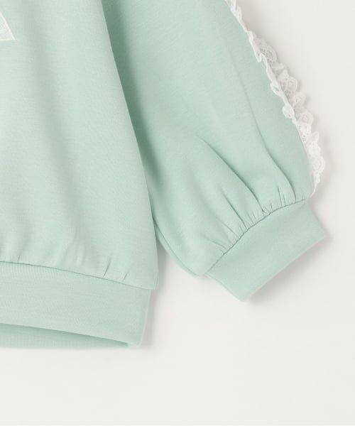 Pupil House / ピューピルハウス スウェット | 【セットアップ対応可】レースりぼんモチーフトレーナー | 詳細5