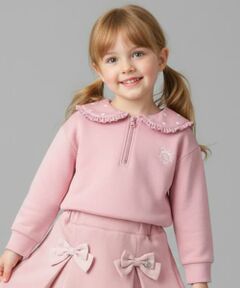 Pupil House / ピューピルハウス Tシャツ | セーラー衿ハーフZIP