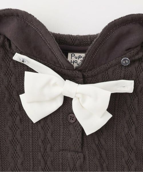 Pupil House / ピューピルハウス Tシャツ | セーラー衿レイヤード風トップス | 詳細3