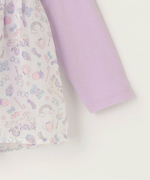 Pupil House / ピューピルハウス Tシャツ | ユニコーンモチーフドッキングTシャツ | 詳細3