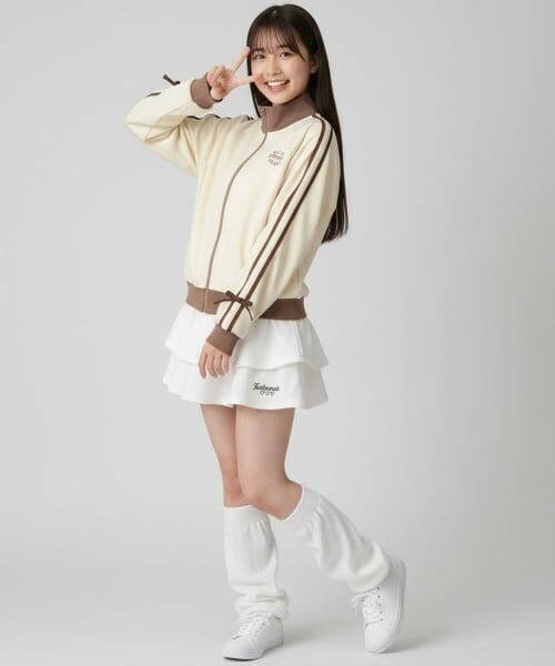 Pupil House / ピューピルハウス カーディガン・ボレロ | 【milky coast】袖ライントラックジャケット | 詳細10