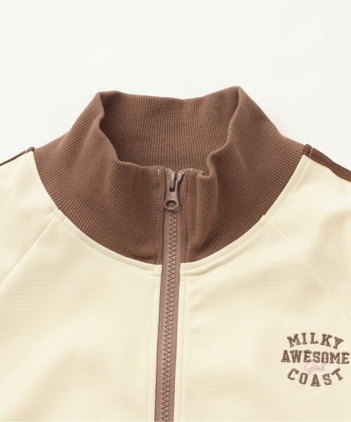 Pupil House / ピューピルハウス カーディガン・ボレロ | 【milky coast】袖ライントラックジャケット | 詳細2
