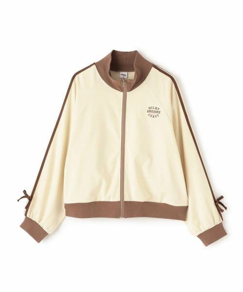 Pupil House / ピューピルハウス カーディガン・ボレロ | 【milky coast】袖ライントラックジャケット | 詳細8