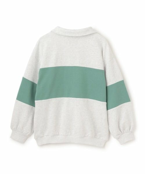 Pupil House / ピューピルハウス スウェット | 【milky coast】裏毛ハーフZIPトレーナー | 詳細1