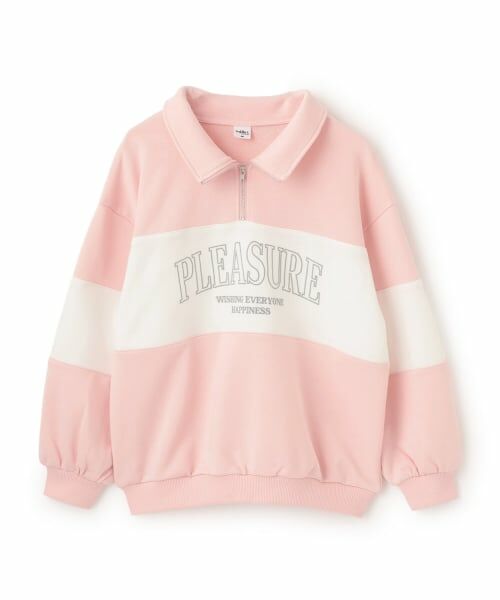 Pupil House / ピューピルハウス スウェット | 【milky coast】裏毛ハーフZIPトレーナー | 詳細10