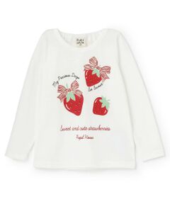 Pupil House / ピューピルハウス Tシャツ | 【990★ITEM】いちご・りぼんTシャツ