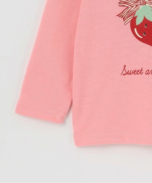 Pupil House / ピューピルハウス Tシャツ | 【990★ITEM】いちご・りぼんTシャツ | 詳細4