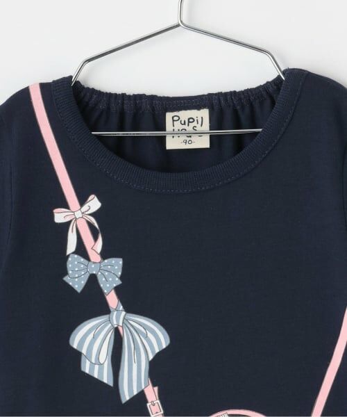 Pupil House / ピューピルハウス Tシャツ | 【990★ITEM】ハートポシェットモチーフTシャツ | 詳細2