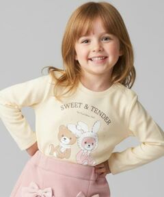 Pupil House / ピューピルハウス Tシャツ | クマ&ウサギ裏毛プルオーバー