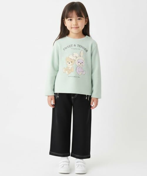 Pupil House / ピューピルハウス Tシャツ | クマ&ウサギ裏毛プルオーバー | 詳細15