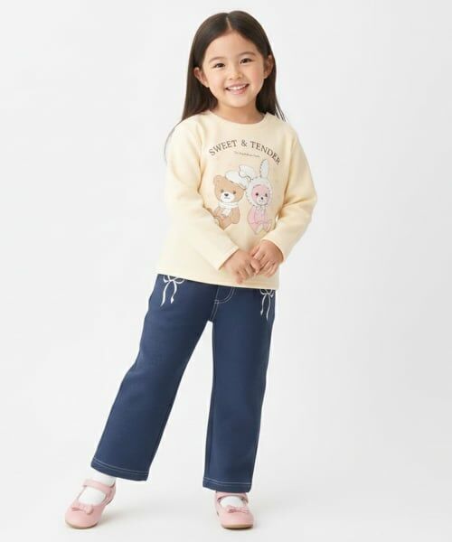 Pupil House / ピューピルハウス Tシャツ | クマ&ウサギ裏毛プルオーバー | 詳細16