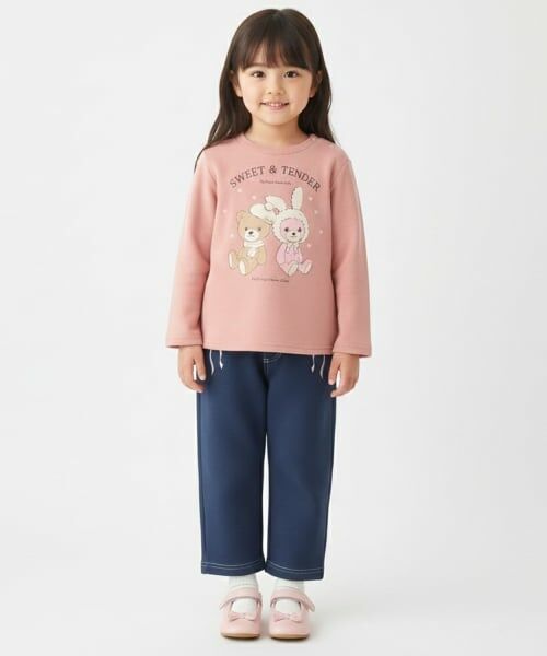 Pupil House / ピューピルハウス Tシャツ | クマ&ウサギ裏毛プルオーバー | 詳細17