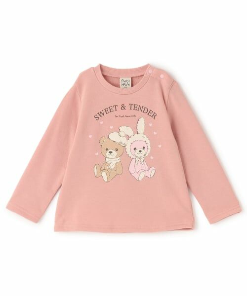 Pupil House / ピューピルハウス Tシャツ | クマ&ウサギ裏毛プルオーバー | 詳細6