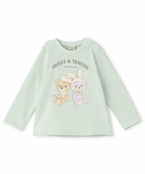 Pupil House / ピューピルハウス Tシャツ | クマ&ウサギ裏毛プルオーバー | 詳細8