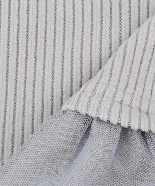 Pupil House / ピューピルハウス Tシャツ | 音符刺しゅうドッキングトップス | 詳細4