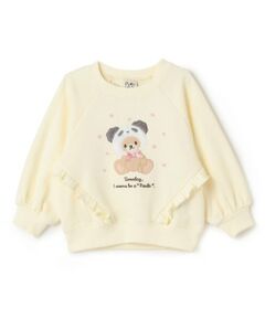 Pupil House / ピューピルハウス スウェット | アニマルモチーフフリルトレーナー