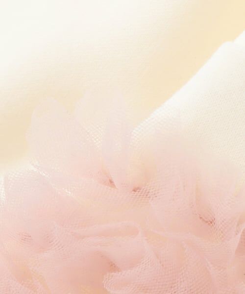 Pupil House / ピューピルハウス その他トップス | リボン刺しゅうチュールドッキングチュニック | 詳細5