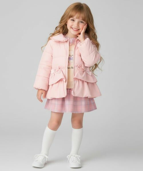 Pupil House / ピューピルハウス ブルゾン | ペプラム中綿ブルゾン | 詳細12