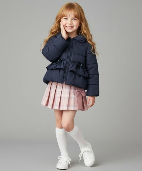 Pupil House / ピューピルハウス ブルゾン | ペプラム中綿ブルゾン | 詳細13