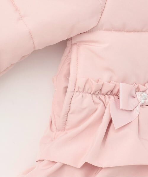 Pupil House / ピューピルハウス ブルゾン | ペプラム中綿ブルゾン | 詳細4