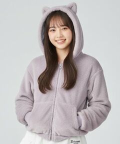 Pupil House / ピューピルハウス パーカー | 【milky coast】猫耳ファーパーカー