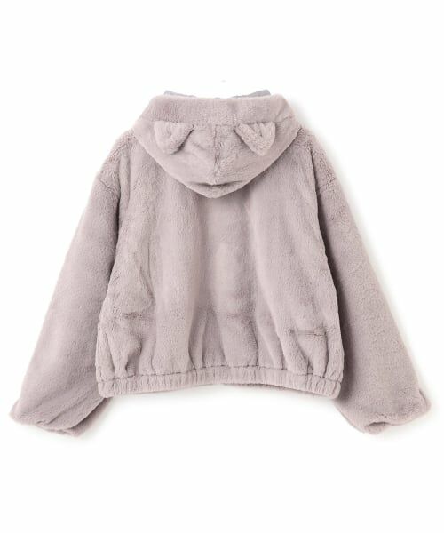 Pupil House / ピューピルハウス パーカー | 【milky coast】猫耳ファーパーカー | 詳細1