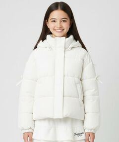 Pupil House / ピューピルハウス ブルゾン | 【milky coast】袖りぼん中綿ブルゾン