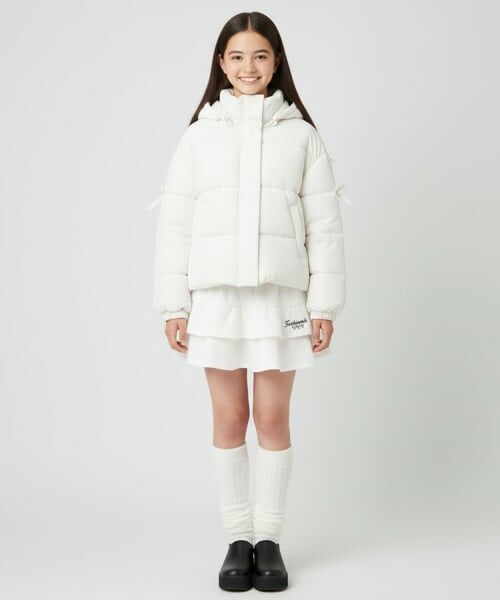 Pupil House / ピューピルハウス ブルゾン | 【milky coast】袖りぼん中綿ブルゾン | 詳細11