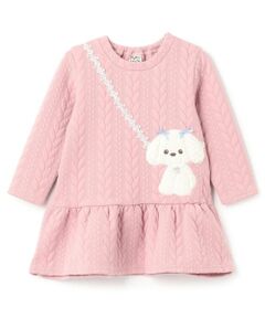 Pupil House / ピューピルハウス ミニ丈・ひざ丈ワンピース | プードルキルトワンピース