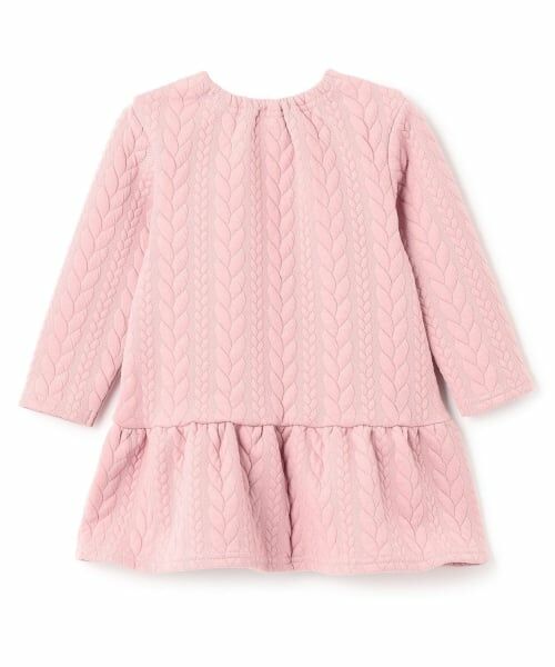 Pupil House / ピューピルハウス ミニ丈・ひざ丈ワンピース | プードルキルトワンピース | 詳細1