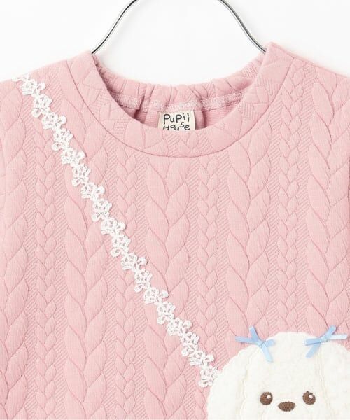 Pupil House / ピューピルハウス ミニ丈・ひざ丈ワンピース | プードルキルトワンピース | 詳細2