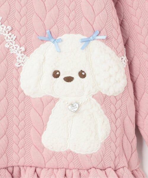 Pupil House / ピューピルハウス ミニ丈・ひざ丈ワンピース | プードルキルトワンピース | 詳細3