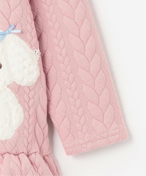 Pupil House / ピューピルハウス ミニ丈・ひざ丈ワンピース | プードルキルトワンピース | 詳細4