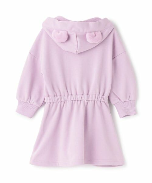 Pupil House / ピューピルハウス ミニ丈・ひざ丈ワンピース | クマアップリケワンピース | 詳細1