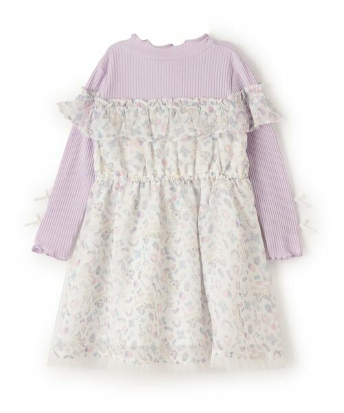 Pupil House / ピューピルハウス ミニ丈・ひざ丈ワンピース | ユニコーンモチーフワンピース | 詳細1