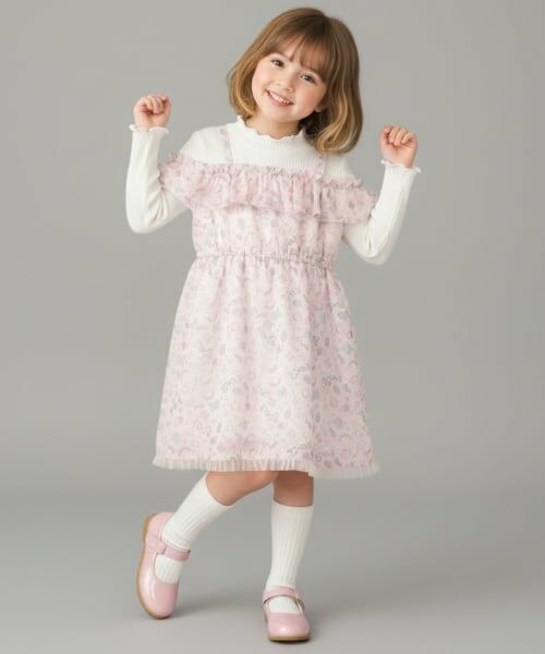 Pupil House / ピューピルハウス ミニ丈・ひざ丈ワンピース | ユニコーンモチーフワンピース | 詳細11