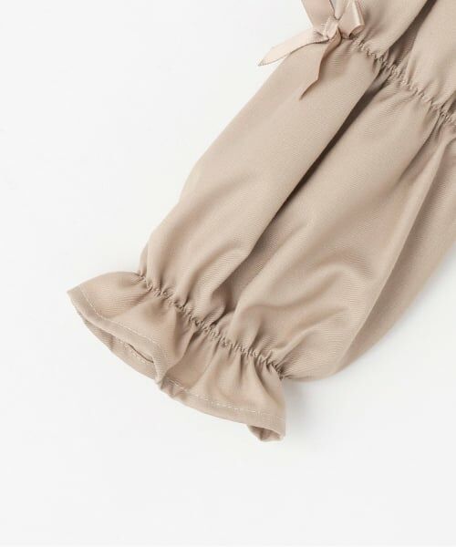 Pupil House / ピューピルハウス ミニ丈・ひざ丈ワンピース | 袖リボンジャンスカ風ドッキングワンピース | 詳細4