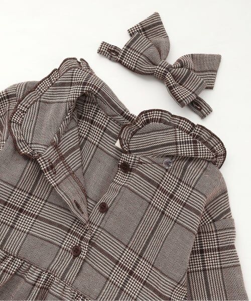 Pupil House / ピューピルハウス ミニ丈・ひざ丈ワンピース | ベストワンピース | 詳細4