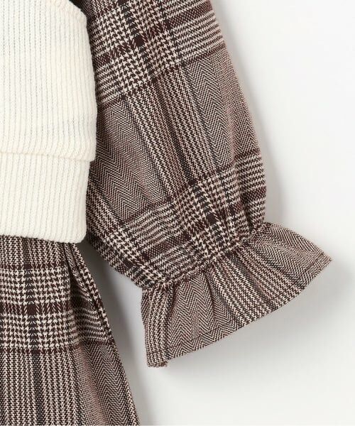 Pupil House / ピューピルハウス ミニ丈・ひざ丈ワンピース | ベストワンピース | 詳細6