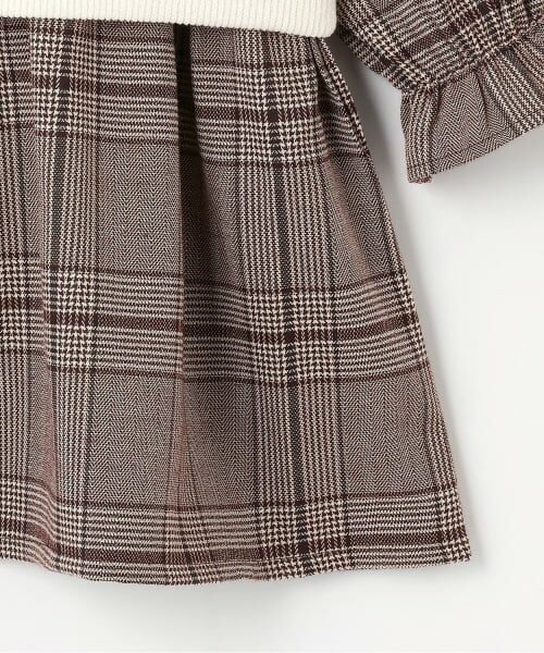 Pupil House / ピューピルハウス ミニ丈・ひざ丈ワンピース | ベストワンピース | 詳細7