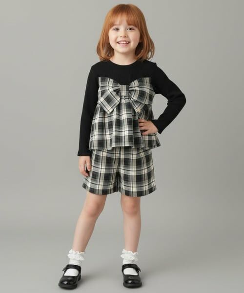 Pupil House / ピューピルハウス Tシャツ | リボン＆チェックセットアップ | 詳細16